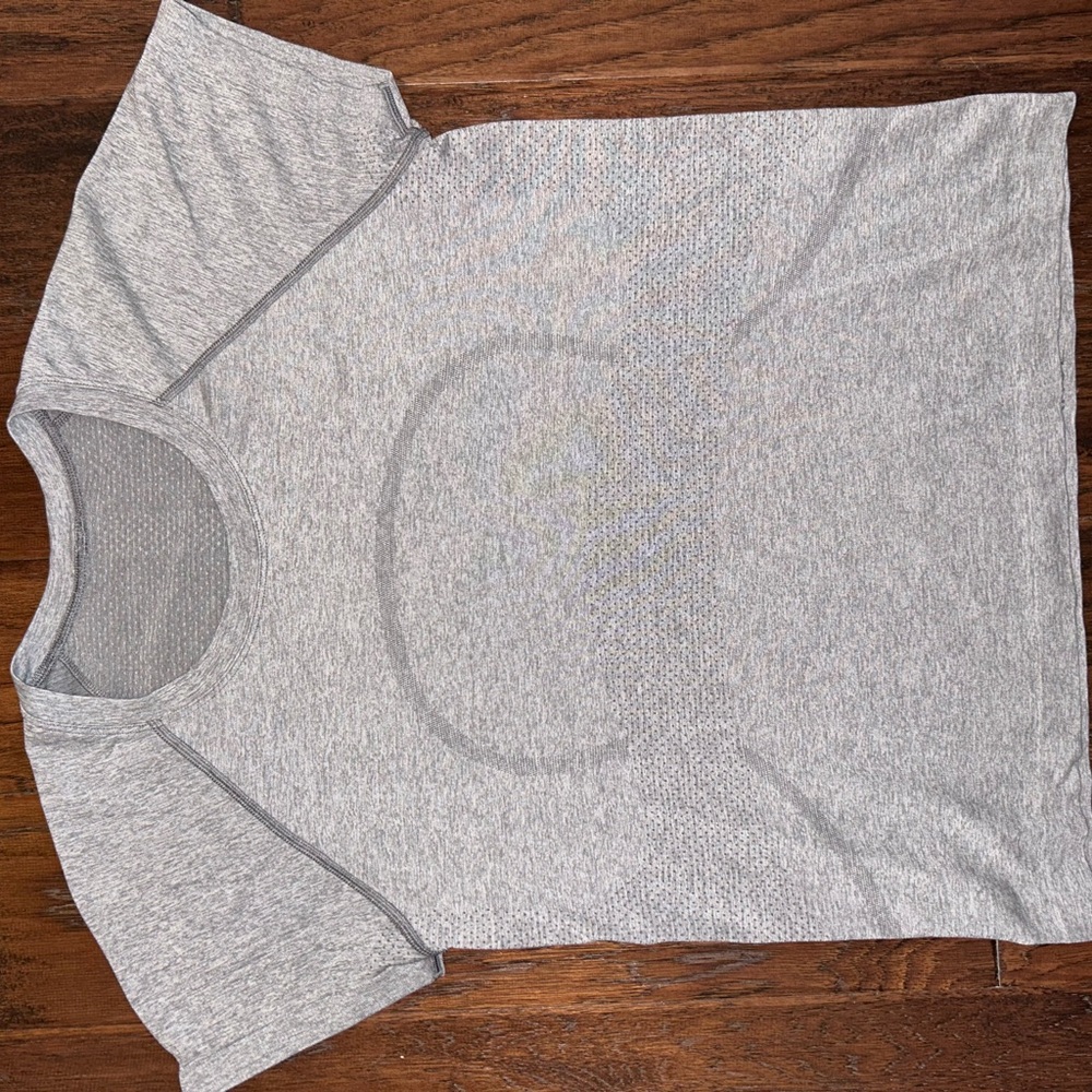Lululemon Athletica Heather Gray Tee